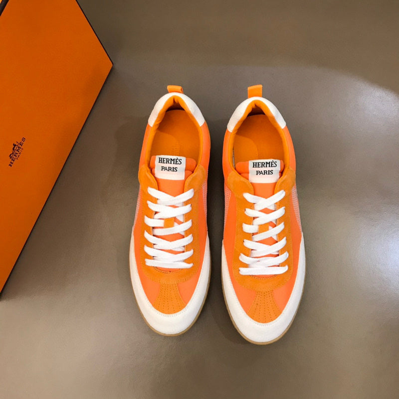Hermes shoes Style 136 - close-up of iconic logo design