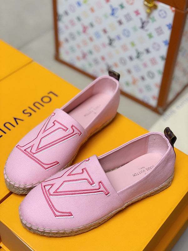 Louis Vuitton designer shoes full view