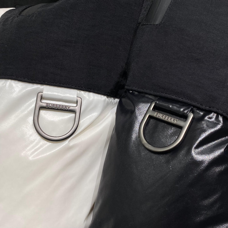 Close-up of Burberry designer clothing craftsmanship