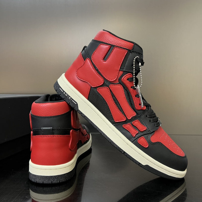 Close-up of Amiri sneakers craftsmanship