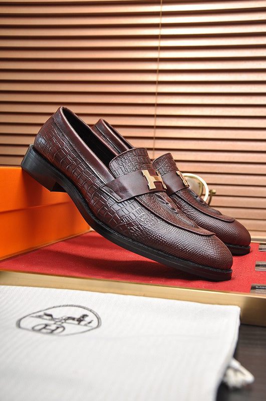 Hermes shoes Style 065 - back heel detail