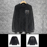 Texture and finish detail of Amiri luxury piece style No.134