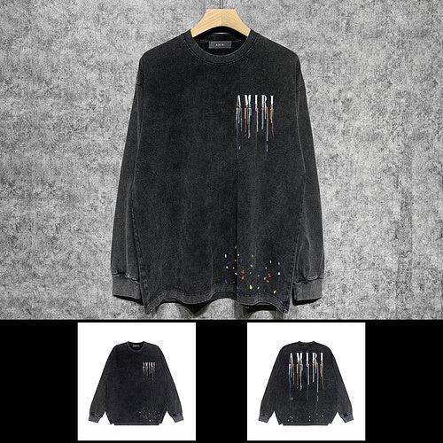 Amiri luxury hoodie detail shot