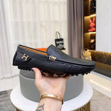 Hermes shoes Style 046 - close-up of premium leather craftsmanship