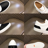 Hermès Beige High-Top Sneakers - Toe Detail View
