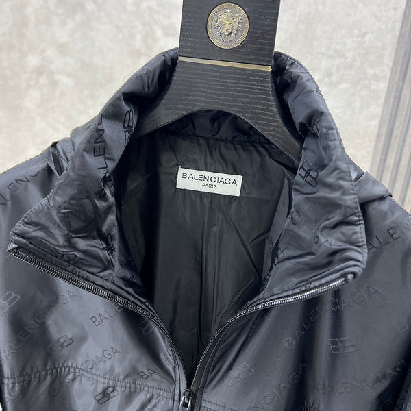 Close-up of Balenciaga designer clothing craftsmanship