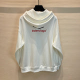 Close-up of Balenciaga designer clothing craftsmanship