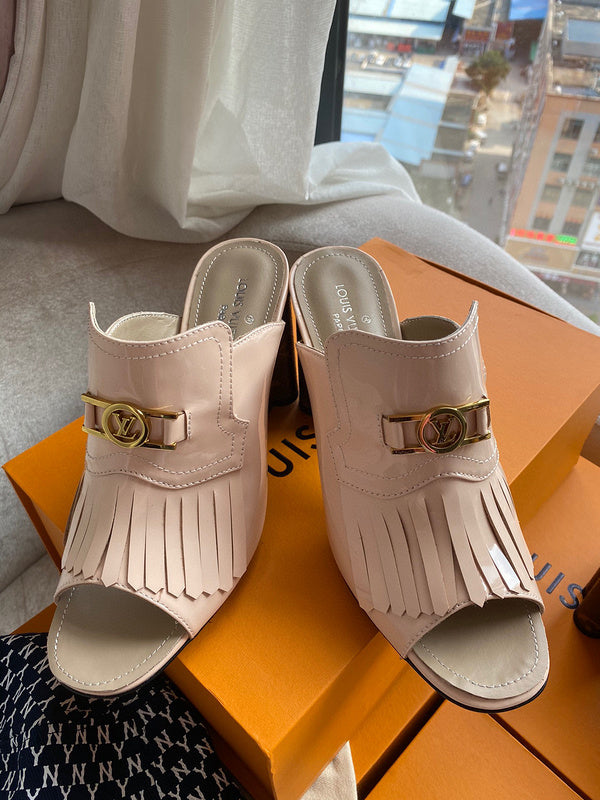 Louis Vuitton designer shoes full view