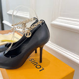 Louis Vuitton shoes Style 414 - top view showing design (alternate angle)