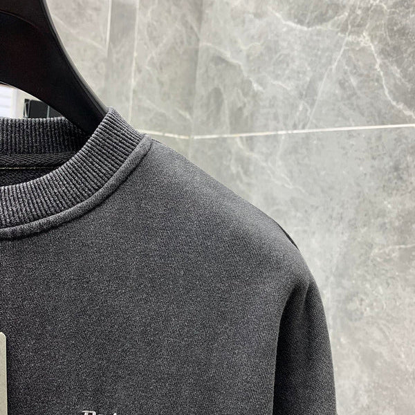 Close-up of Balenciaga designer clothing craftsmanship