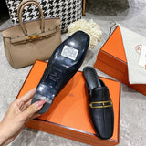 Hermes shoes Style 346 - back heel detail