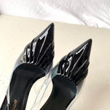 Three-quarter angle view of Saint Laurent luxury piece style No.113