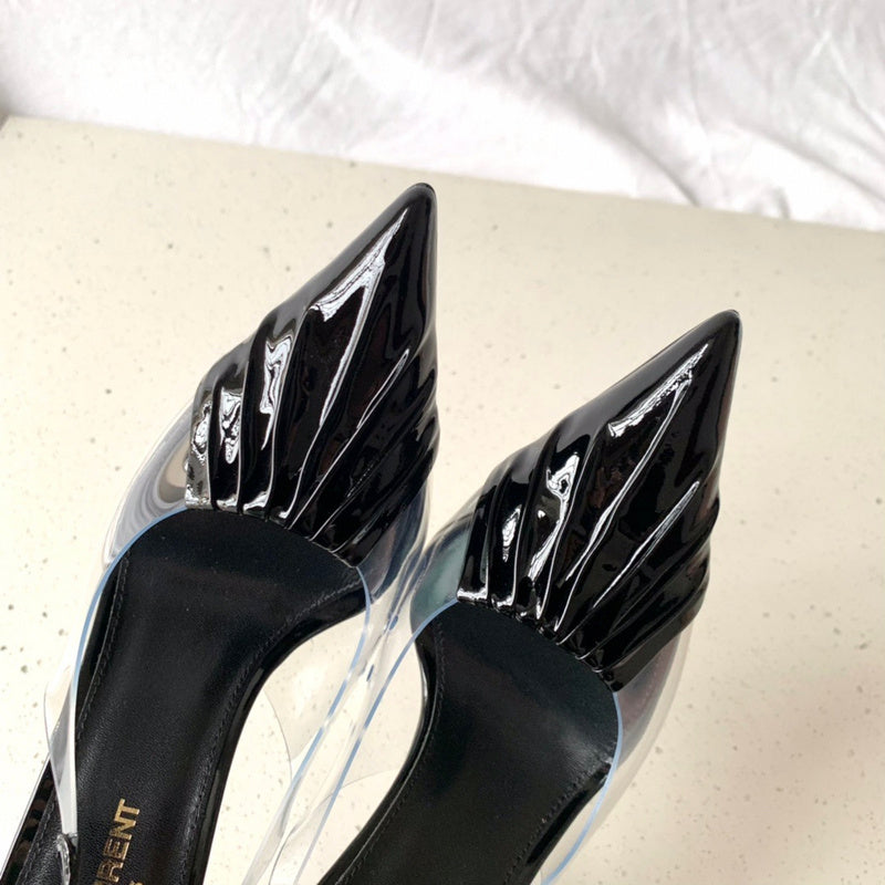 Saint Laurent designer shoes full view