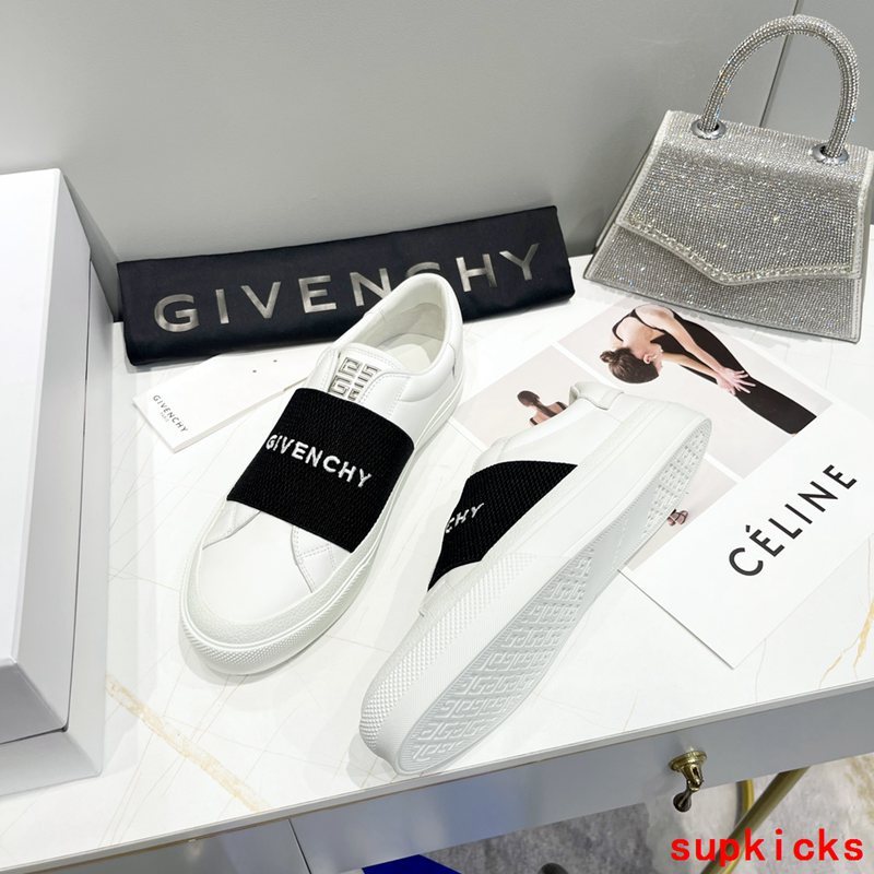 Givenchy Beige Chunky Platform Sneakers - Lifestyle Styling Shot