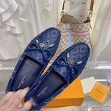 Louis Vuitton White Low-Top Sneakers - Sole Detail View