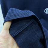 Close-up of Burberry designer clothing craftsmanship