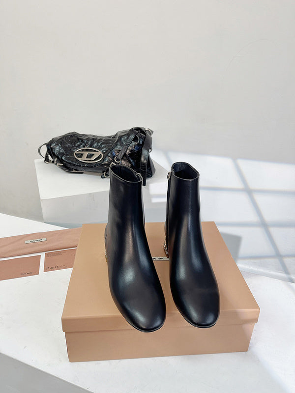 Miu Miu luxury shoes detail shot