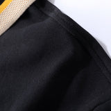 Close-up of Burberry t-shirt craftsmanship
