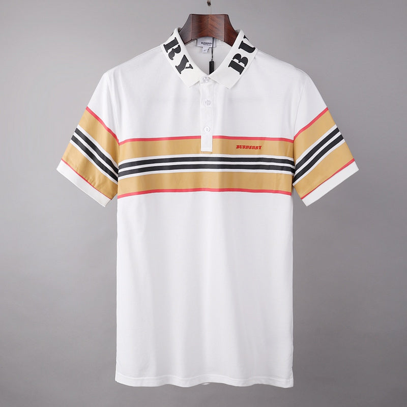 Burberry luxury t-shirt detail shot