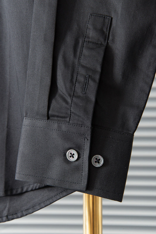 Close-up of Burberry designer clothing craftsmanship