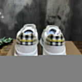 Burberry Tan Loafer Flats - Angled View