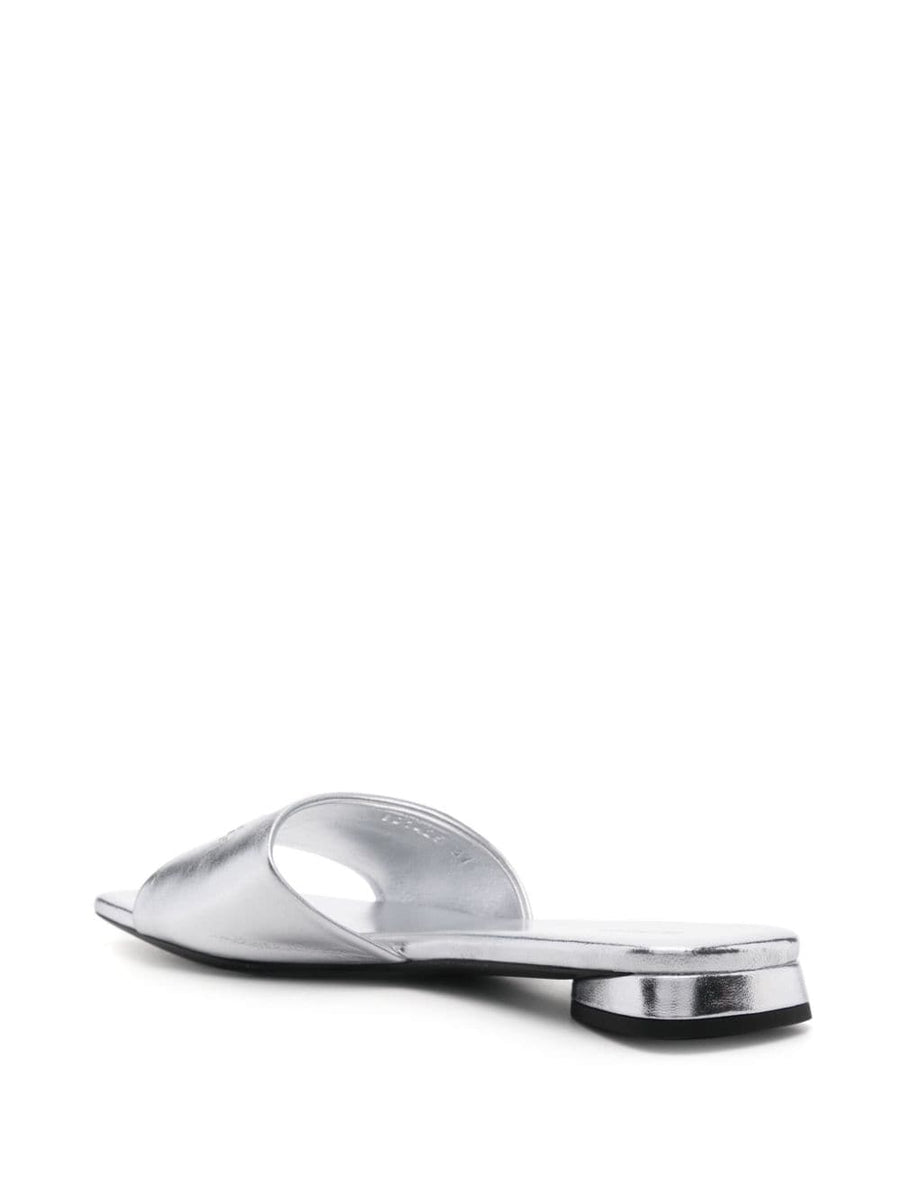 Balenciaga Shoes? BALENCIAGA Metallic Leather Slip-Ons for Women Premium Designer Casual Shoes