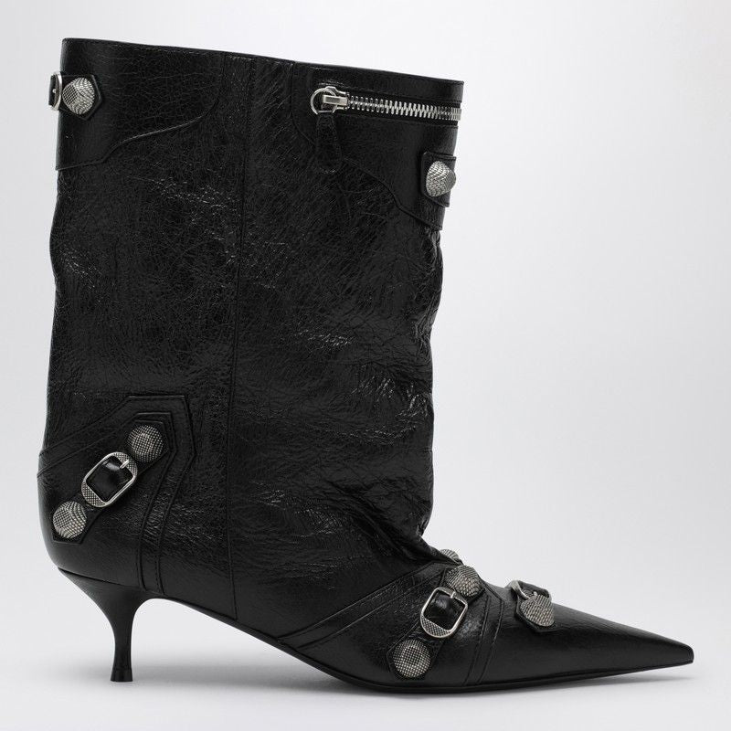 Balenciaga boots luxury designer piece front view