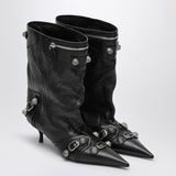Balenciaga premium boots detail and craftsmanship close-up
