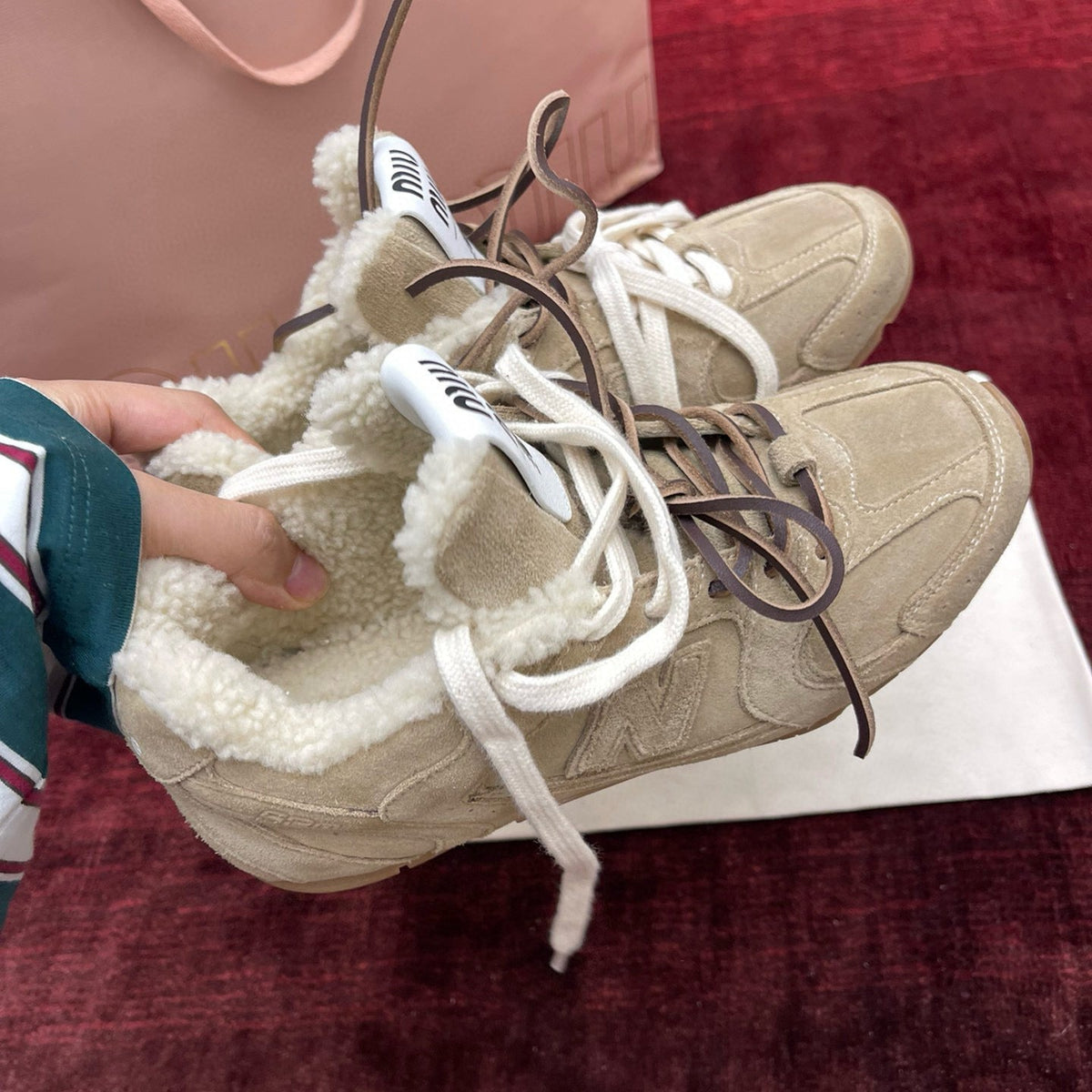 New Balance Shoes- New Balance Miu M x New Balance Trainers Luxury Lifestyle Designer Footwear