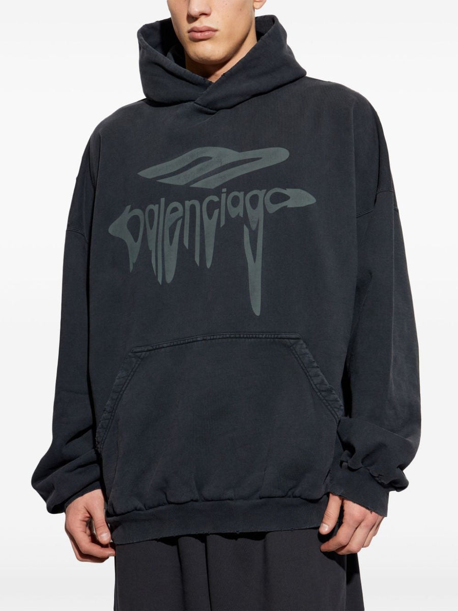 Balenciaga Hoodies? BALENCIAGA Oversized Fit Hoodie Comfortable Luxury Streetwear Hoodie
