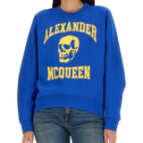 Close-up of Alexander McQueen sweaters & pullovers hardware and fine stitching