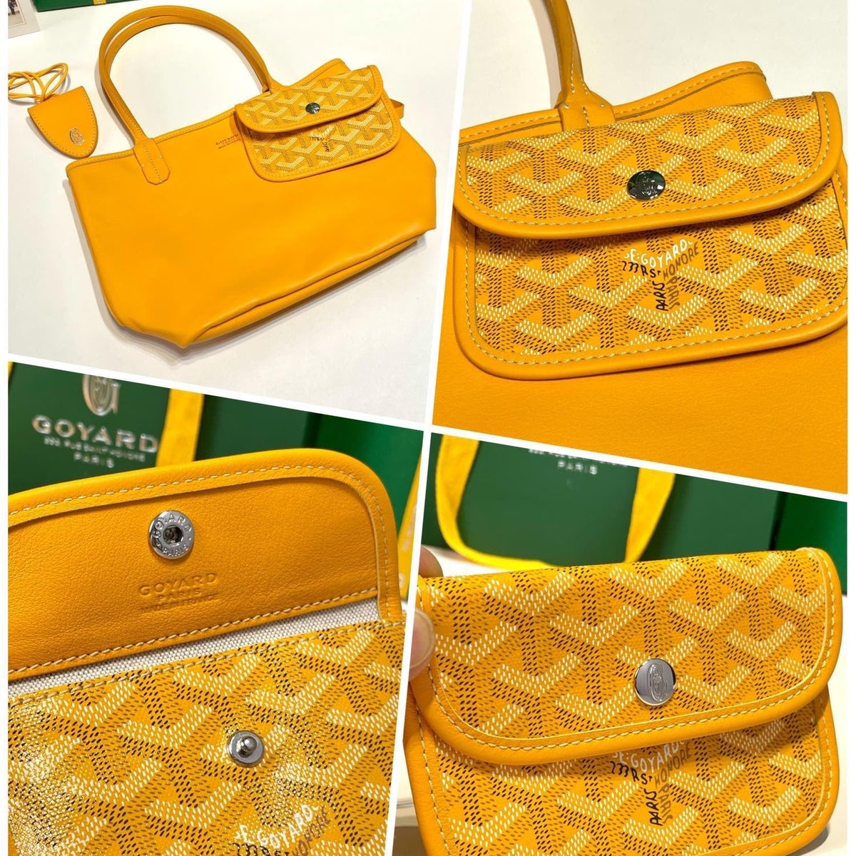 Bags- Goya Mini Anjou Bag Elegant Everyday Designer Handbag
