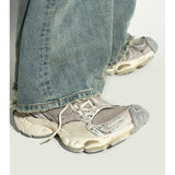 Balenciaga premium sneakers detail and craftsmanship close-up