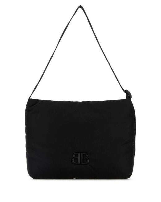Balenciaga Bags? BALENCIAGA Monaco Mini Hobo Handbag for Men - FW25 Collection Luxury Designer Leather Handbag