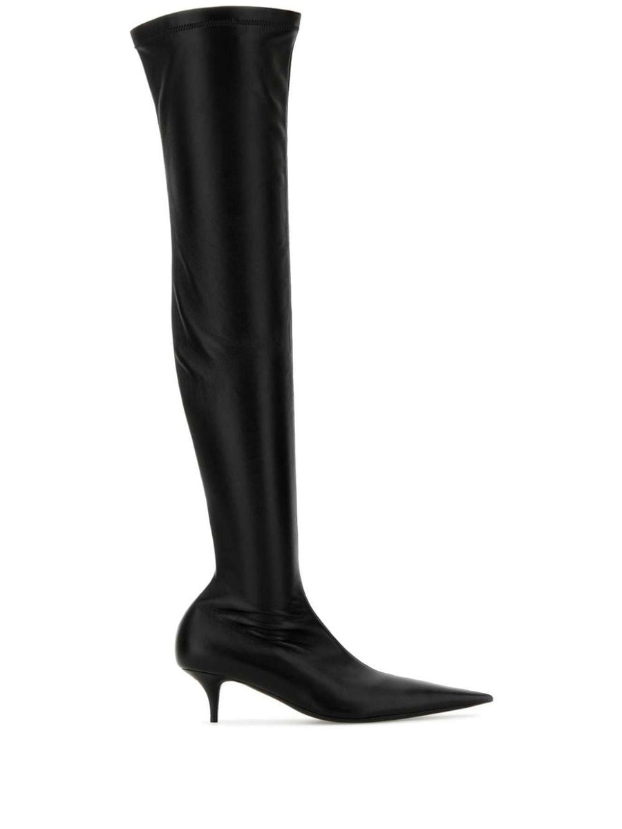 Balenciaga boots luxury designer piece front view