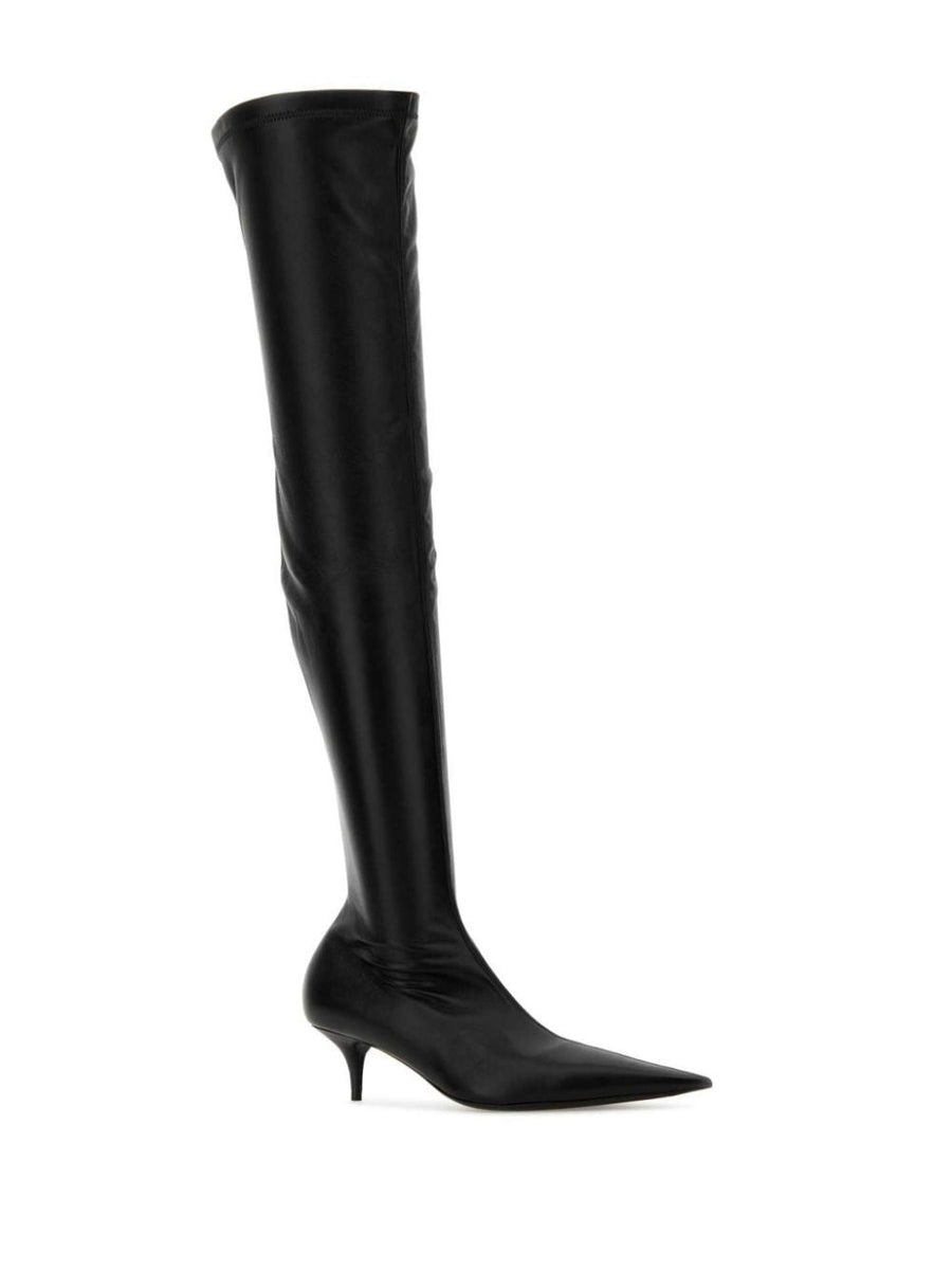 Balenciaga Shoes? BALENCIAGA Women's Avenue Nega High Boot with Zipper Premium Designer Casual Shoes