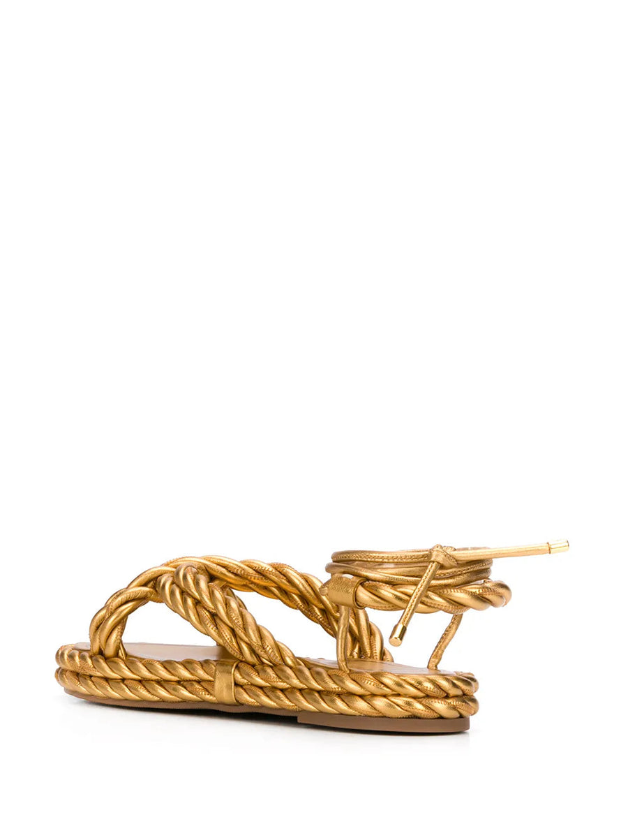 Valentino Shoes? Valentino Garavani The Rope Sandals Premium Designer Casual Shoes