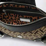 Close-up of Balenciaga shoulder bags hardware and fine stitching