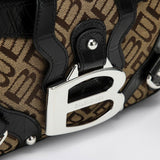 Balenciaga shoulder bags lifestyle shot premium designer piece