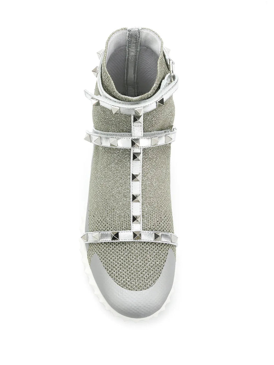 Valentino Shoes? Valentino Garavani Rockstud Bodytech Sneakers Comfortable Everyday Designer Shoes