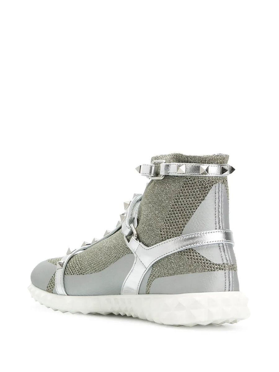 Valentino Shoes? Valentino Garavani Rockstud Bodytech Sneakers Comfortable Everyday Designer Shoes
