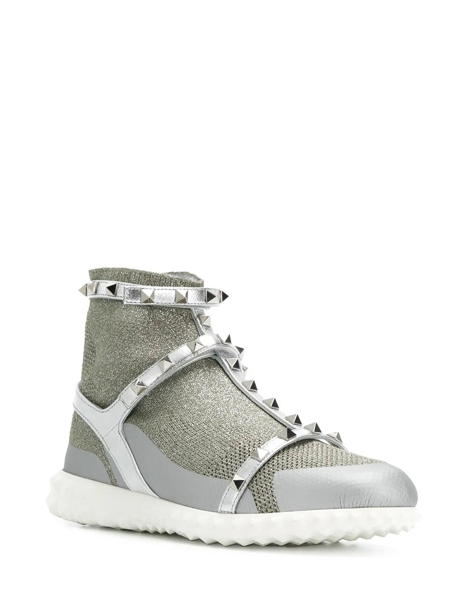Valentino Shoes? Valentino Garavani Rockstud Bodytech Sneakers Comfortable Everyday Designer Shoes