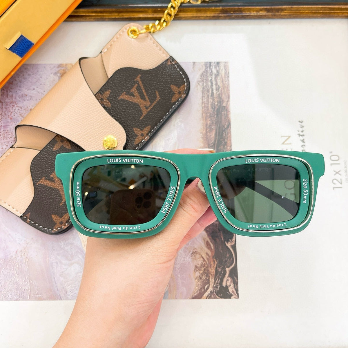 Louis Vuitton Sunglasses- Louis Vuitton Lou Sunglasses Luxury Designer UV Sunglasses