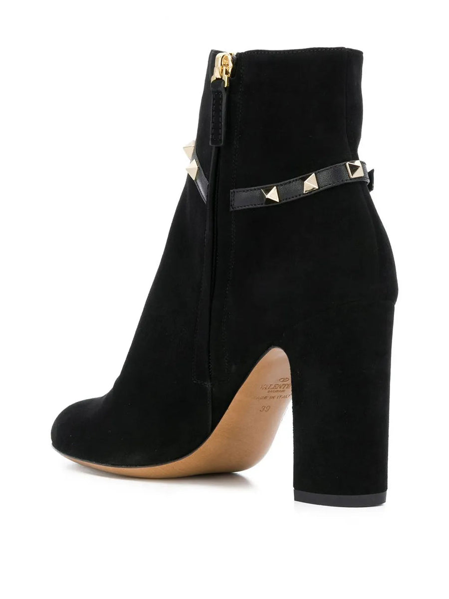 Valentino Shoes? Valentino Garavani Valentino Garavani Rockstud Strap Booties Comfortable Everyday Designer Shoes