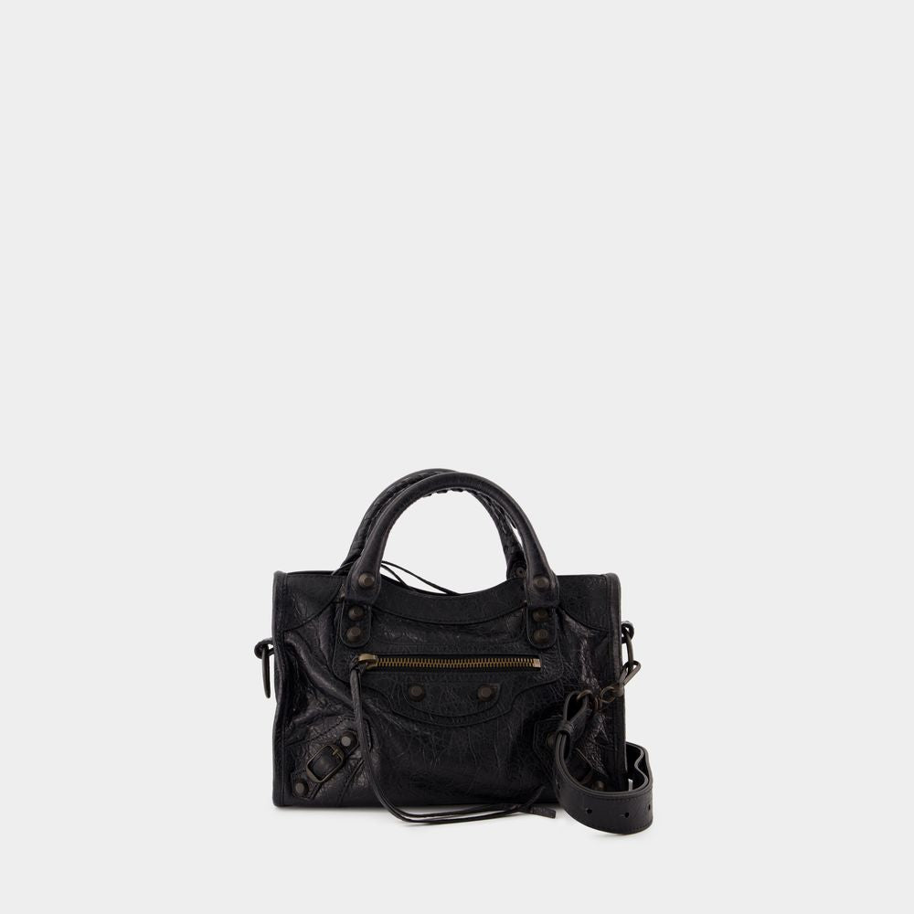 Balenciaga Bags? BALENCIAGA Mini Le City Handbag Luxury Designer Leather Handbag