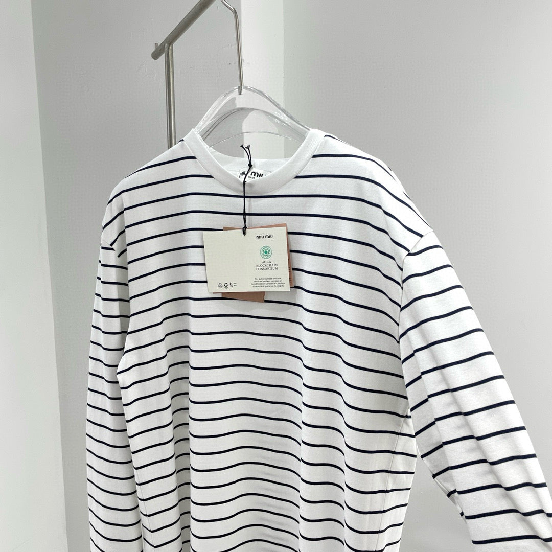 Tops- Miu M Shirt Premium Designer Casual Top