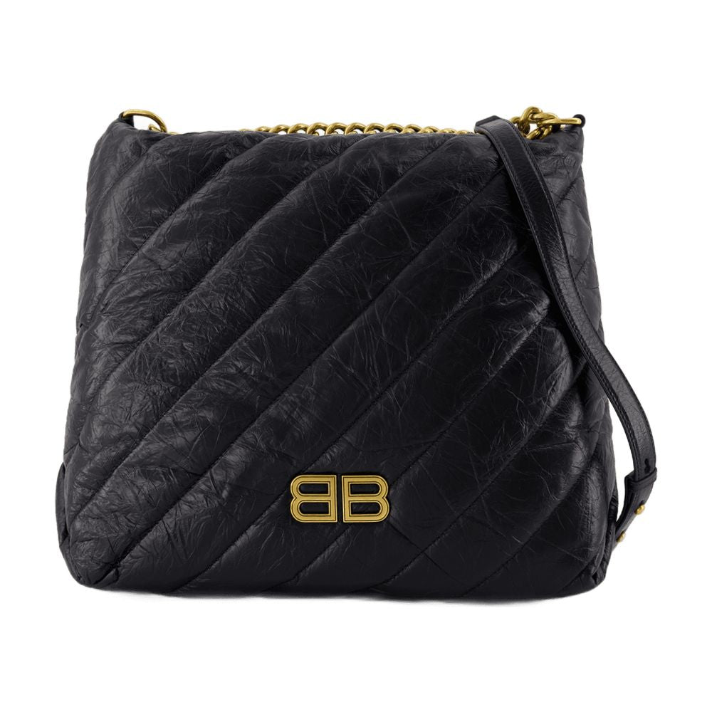 Balenciaga Bags? BALENCIAGA Crush M Mini Shoulder Handbag Elegant Everyday Designer Handbag