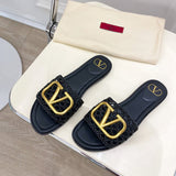 Valentino Garavani designer shoes full view