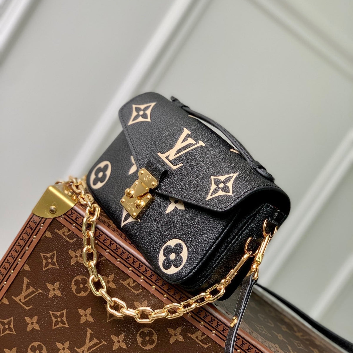Louis Vuitton Bags- Louis Vuitton Lou Pochette Metis East West Bag Elegant Everyday Designer Handbag