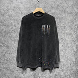 Amiri designer hoodie full view